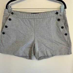 Banana Republic - Sailor Shorts - Navy Stripe - Size 10